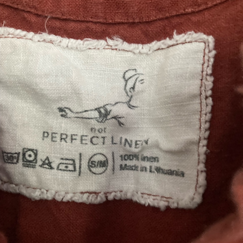 Not perfect linen Sydney Dress - Picture 4 of 4